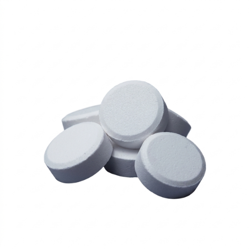 Envase de pastillas de cloro